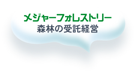 メジャーフォレストリー 森林の受託経営